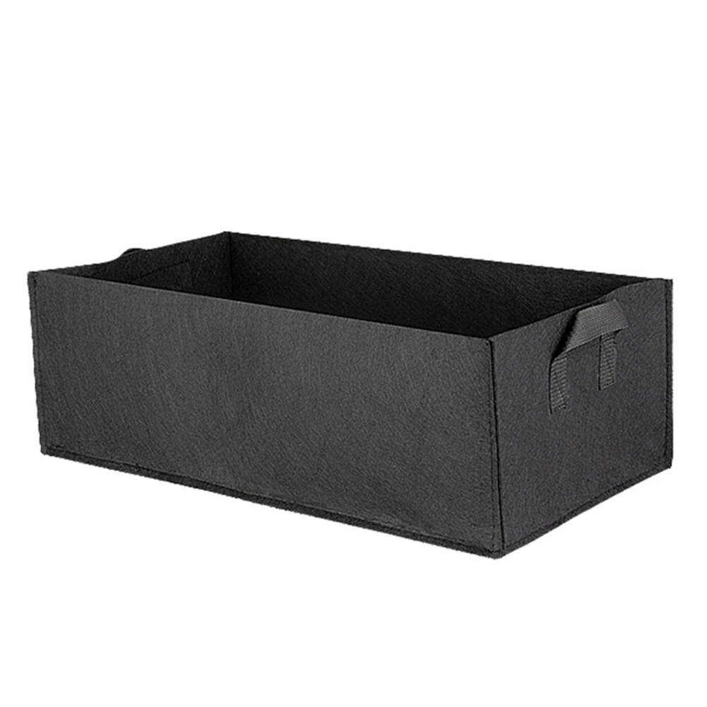 

Garden Bed Anti-Corrosion Vegetable Planter Gallon Tree Handle Rectangle Strawberry Non-woven Fabric Accessory Grow Bag Flower