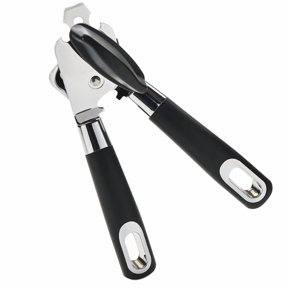 

Multifunctional Stainless Steel Manual Can Opener Effortless Beer Grip Cans Bottel Opener Household Kitchen Accessories Tools
