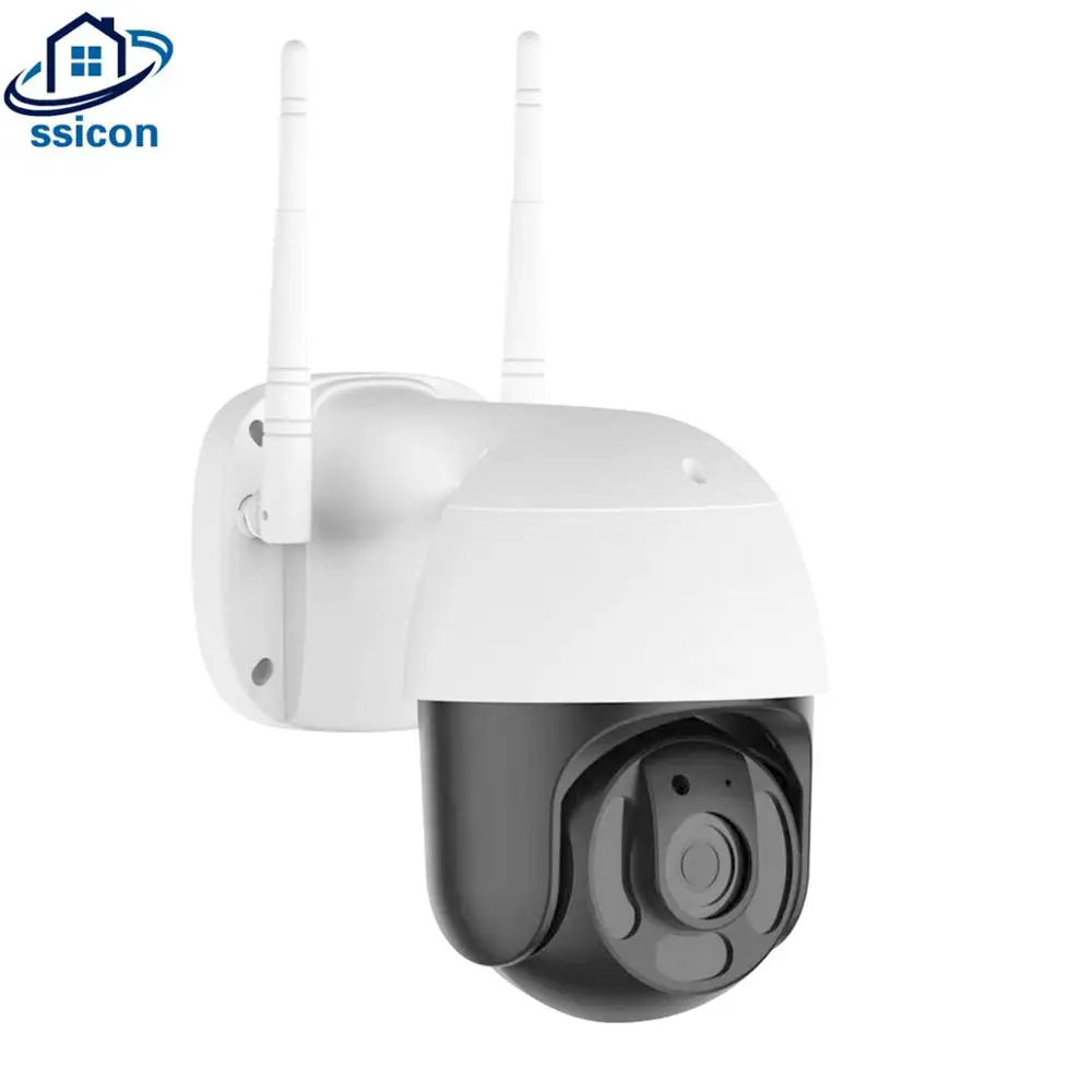 

SSICON 3MP 5MP PTZ WIFI IP Camera 2.8-12mm Lens ONVIF Two Way Audio Camhi APP Metal Dome Outdoor Camera