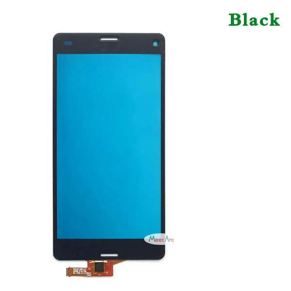Высокое качество 4," для sony Xperia Z3 mini Z3 Compact D5803 сенсорный экран дигитайзер Переднее стекло объектив сенсорная панель - Цвет: black No Tool
