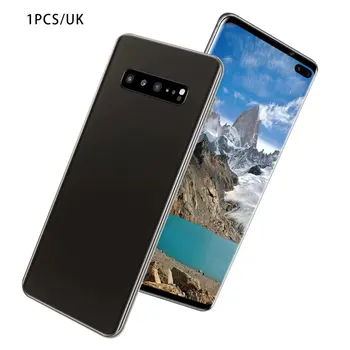 

S10+ 6.6 inch Glass back cover Android smart domestic mobile smart phone Full screen smart phone 1+16g