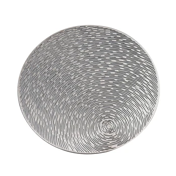 

Quality Round Placemats Kitchen PVC Table Mats for Dining Table Drink Coasters Set Coffee Cup Pad Hotel Restaurant