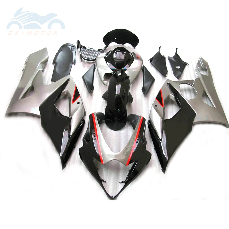Full Injection Body Fairings Kits For Suzuki Gsxr1000 2005 2006 Silver