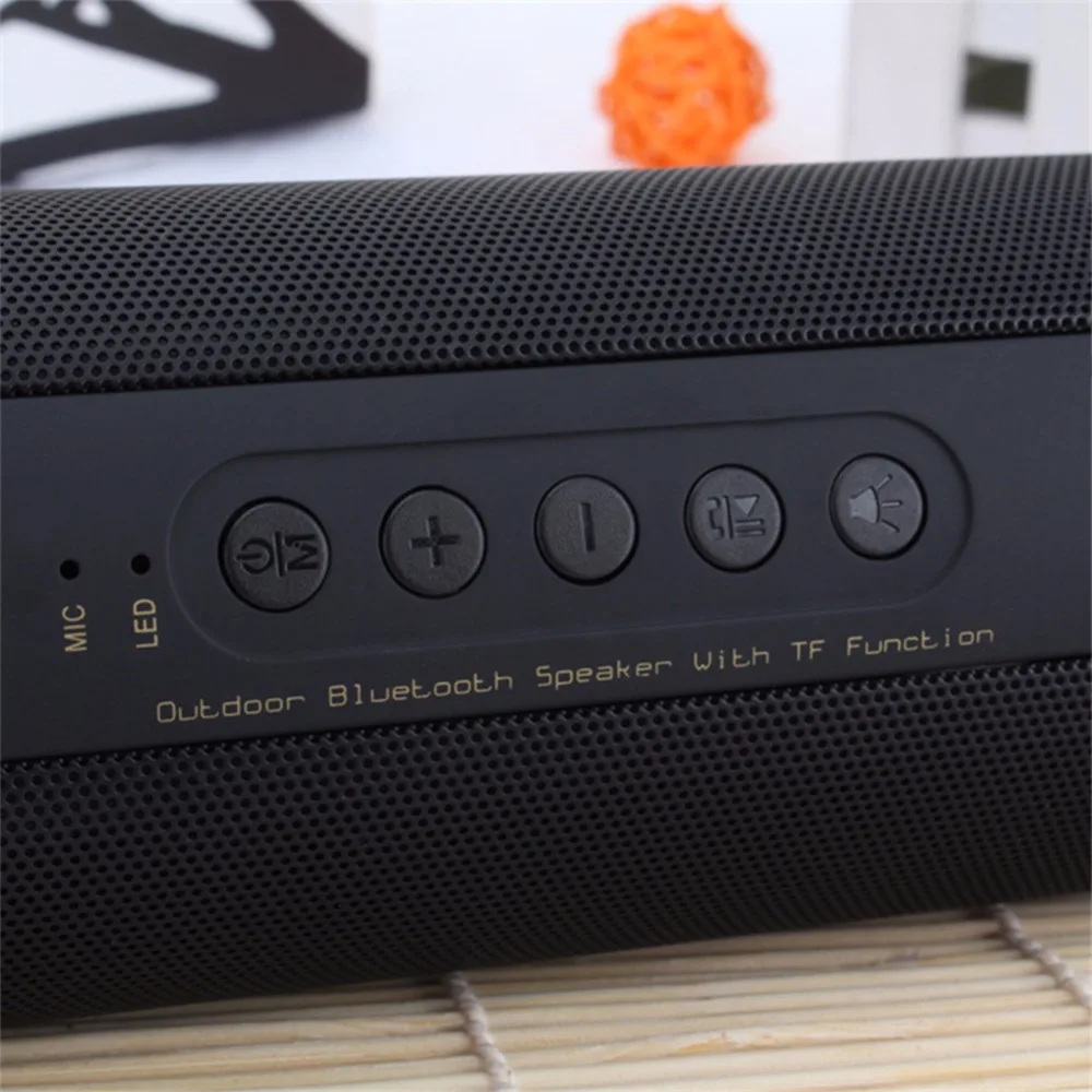 Профессиональный IPX7 водонепроницаемый открытый HIFI Колонка динамик беспроводной Bluetooth динамик сабвуфер звуковой ящик с фонариком Suppor