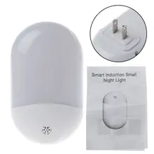Светодиодный Светодиодный Ночной светильник, подключаемый ночной Светильник для детей, автоматический вкл/выкл от сумерек до рассвета, настенный светильник s, ночник для спальни, гостиной
