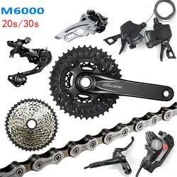 Shimano SHIMANO Deore M6000 набор с переменной скоростью для горного велосипеда 10 скоростей 20 скоростей 30 скоростей M610 новый стиль