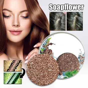 

Wholesale Hair Darkening Shampoo Bar Anti Dandruff Cleansing Soap Shampoo Unisex Adults Home Hair Care M3