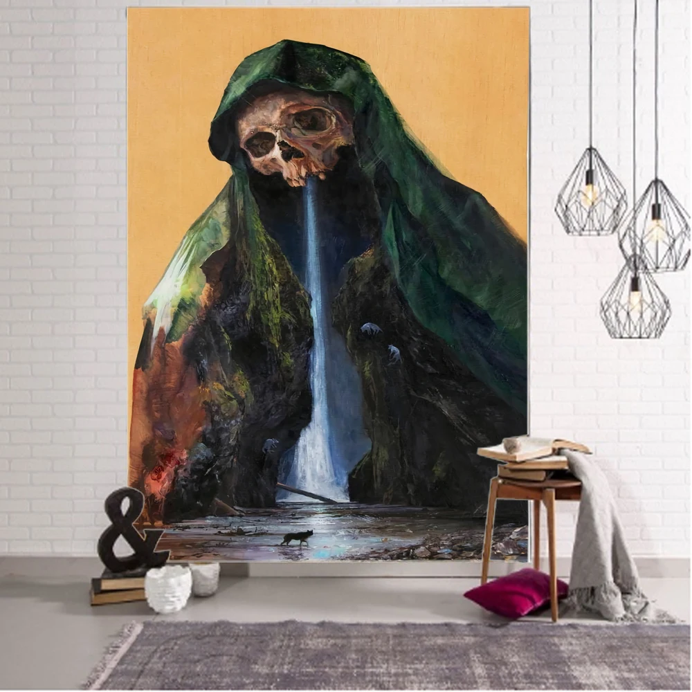 Mother Earth Realism Decorative Wall Tapestry Fantasy Decoration Bohemian Hippie Wall Decoration Curtain Tapestry Wall Cloth