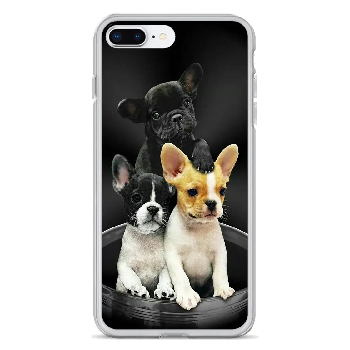 Transparent Soft Shell Covers French Bulldog Boston Terrier For Meizu M2 M3 M5 M6 NOTE M6t MX6 M3S M5S M6S Pro 5 6 Plus U20 