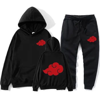 

Japan Anime Naruto Hoodie suits Men Women 2020 Fashion Winter Sweatshirt Casual Colar Naruto Clothes Harajuku Hoodies For male