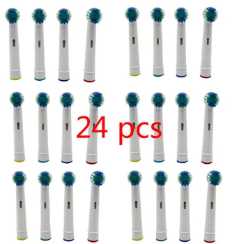 

24 Replacement Brush Heads For Oral-B Electric Toothbrush Fit Advance Power/Pro Health/Triumph/3D Excel/Vitality Precision Clean