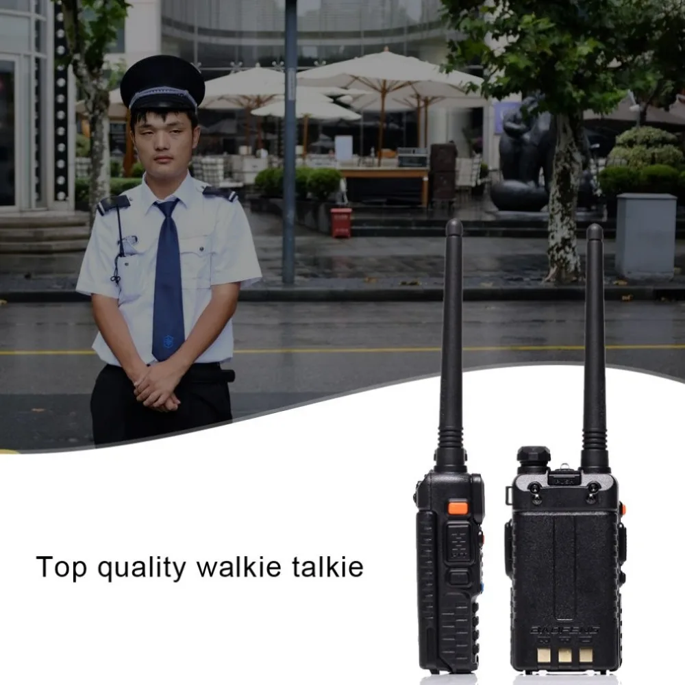 Двухдиапазонная 136-174/400-520 МГц FM двухсторонняя радиостанция рация США ЕС Великобритания изысканно разработанный прочный