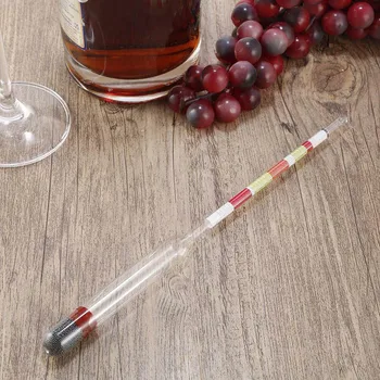 

Triple Scale Home Brew Hydrometer Wine Beer Alcohol Testing Making Tester 3 Scale Scale Hydrometer for Home Wine Alcohol Testing