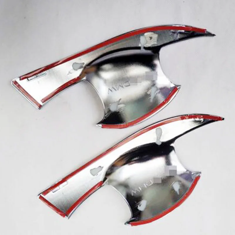 4 шт. хромированные накладки на дверную ручку для Toyota Rav4 Rav Xa40 2018 2017 2016 2015 2014