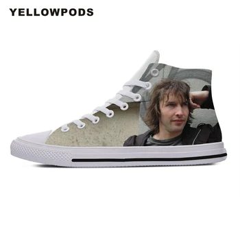 

Customized Men's Casual Shoes Hot Cool Pop Funny High Quality Handiness For Men James Blunt Cute Cartoon Custom Sneakers White