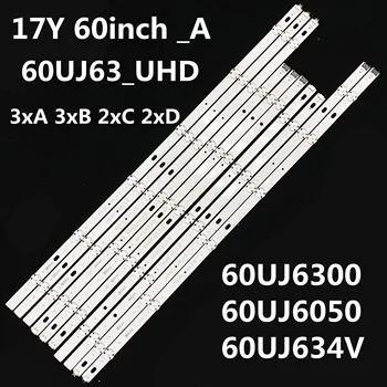 

LED backlight lamp strip for LG Innotek 17Y 60inch _A type_Rev0.0 60UJ63_UHD A B C D 60UJ6300 60UJ6050 60UJ634V EAV63673006