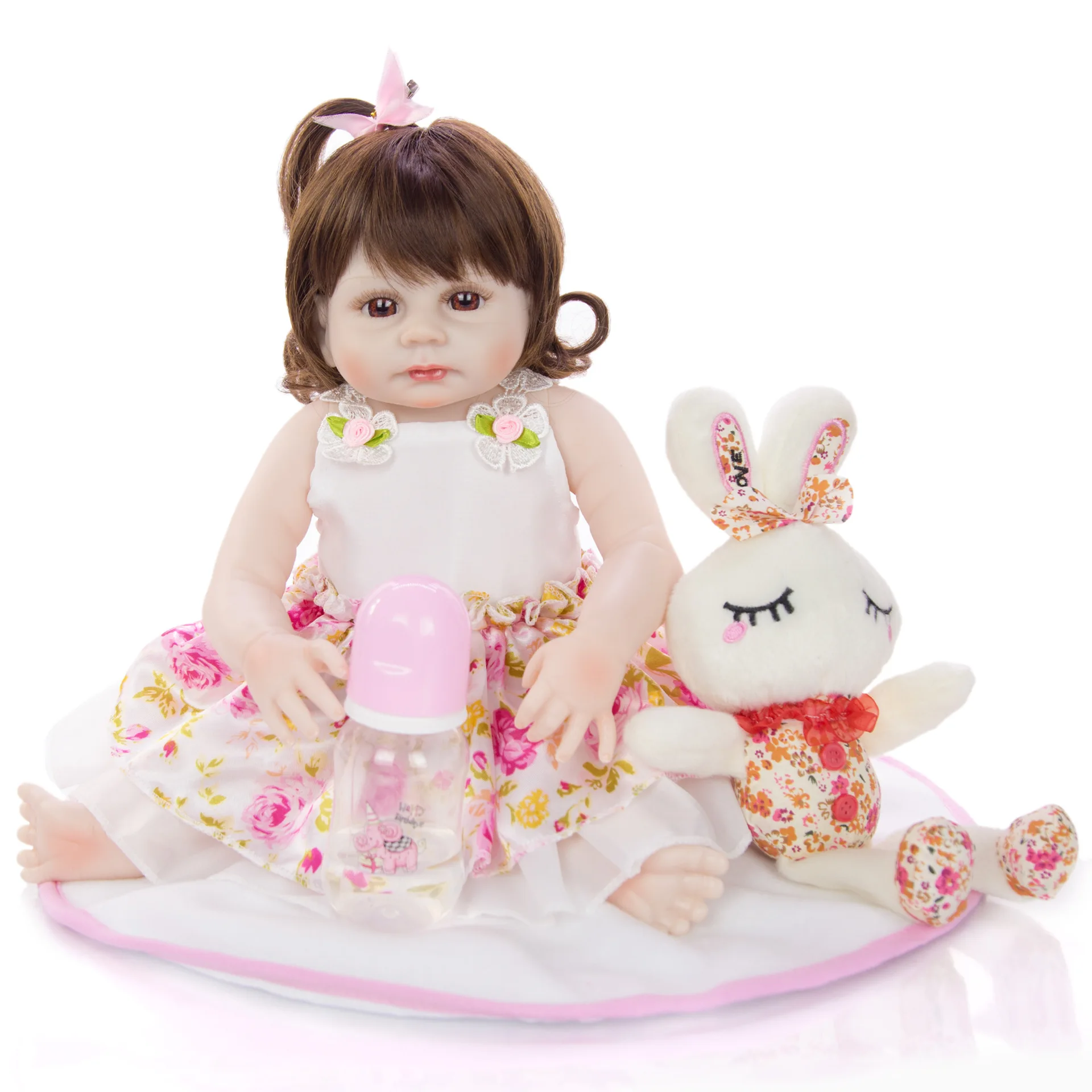  Keiumi AliExpress Hot Selling 19-Inch Reborn Baby Doll Model Infant Reborn Baby