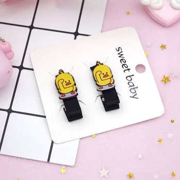 

Cartoon Duck Shape Women Girl Elastic Hair Accessories Rope Ponytail Holder Headbands Hair Clips Elastic Bands For Hair