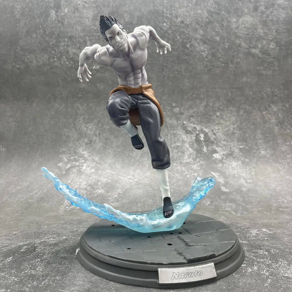 Экшн-игрушка 25 см Hoshigaki Kisame для взрослых Аниме Наруто Akatsuki член Battle версия показа