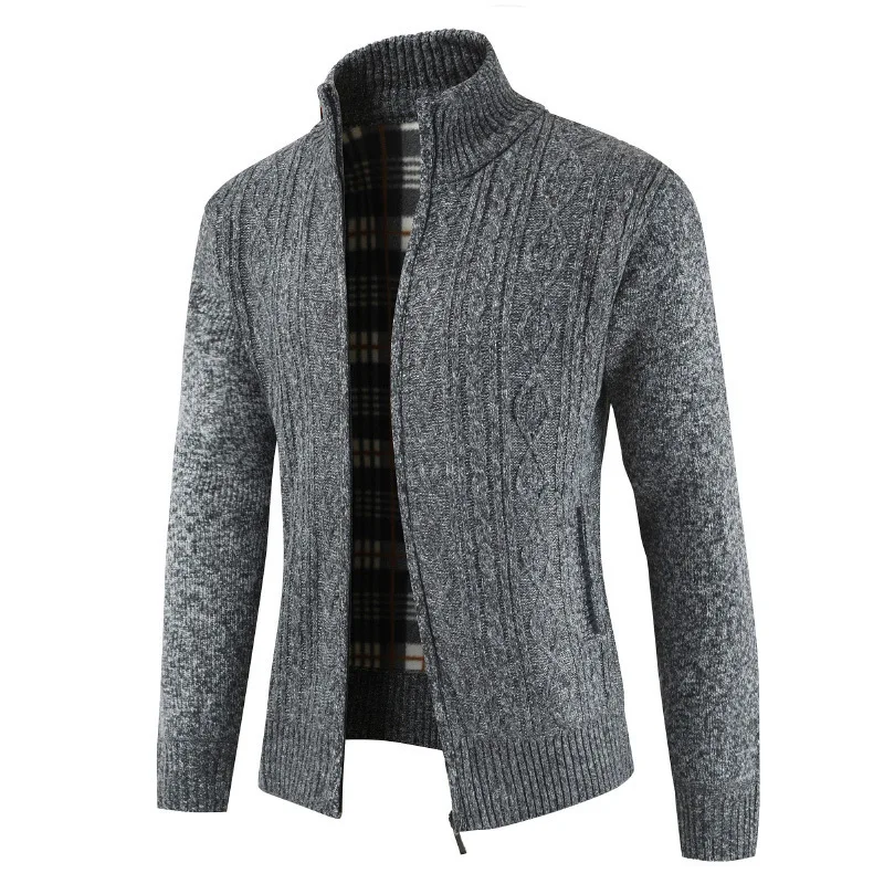 2019 Brand New Fashion Thick Sweaters Cardigan Coat Men Slim Fit Jumpers Knit Zipper Warm Winter Business Style Men Clothes 2019 Brand New Fashion Thick Sweaters Cardigan Coat Men Slim Fit Jumpers Knit Zipper Warm Winter Business Style Men Clothes
