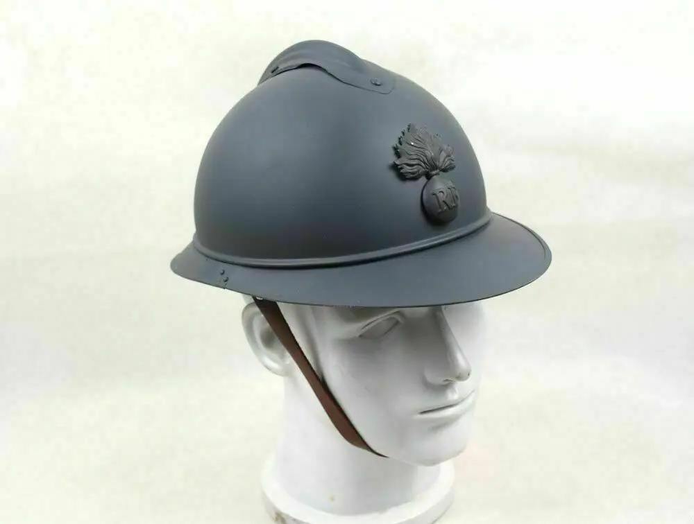 WWI WW1 Франция M1915 M15 Адриан Стальной шлем|Спортивные сувениры| |