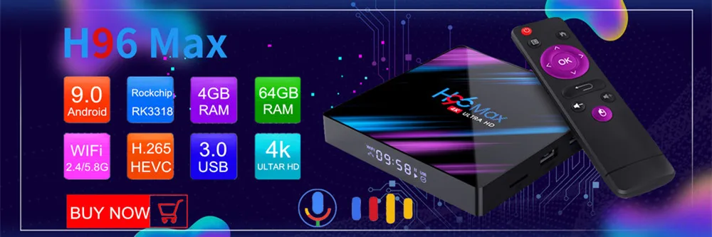 Presale A95X F3 RGB светильник ТВ приставка Android 9,0 Amlogic S905X3 4G 3 2G 64G Wifi BT ТВ приставка YouTube 1080P 4K 2G 16G медиаплеер