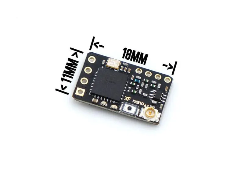 Оригинальный приемник TBS CROSSFIRE NANO RX (SE) с неувядающей антенной T V2 для