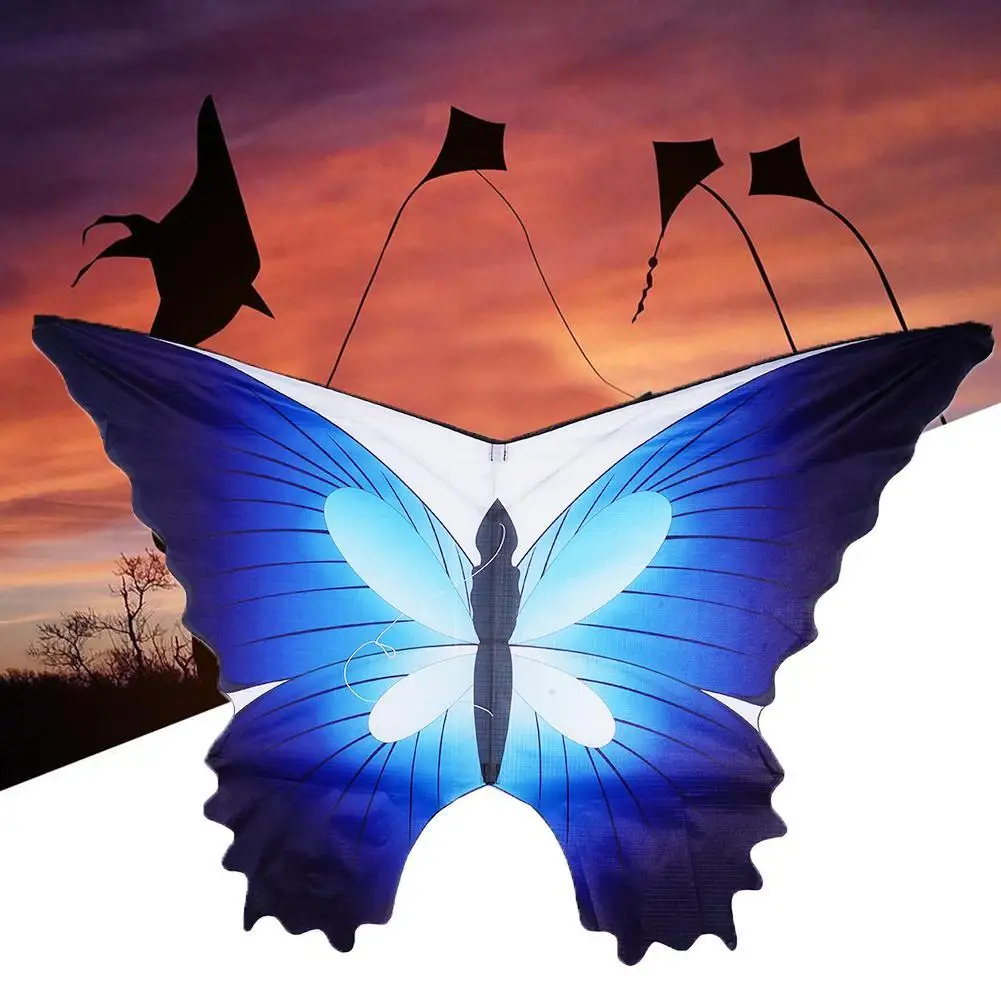 5" красивый Butterful воздушный змей с одним леером наружное, спортивное, игрушечное веселый воздушный змей для детей счастливой спортивной игры Kitem