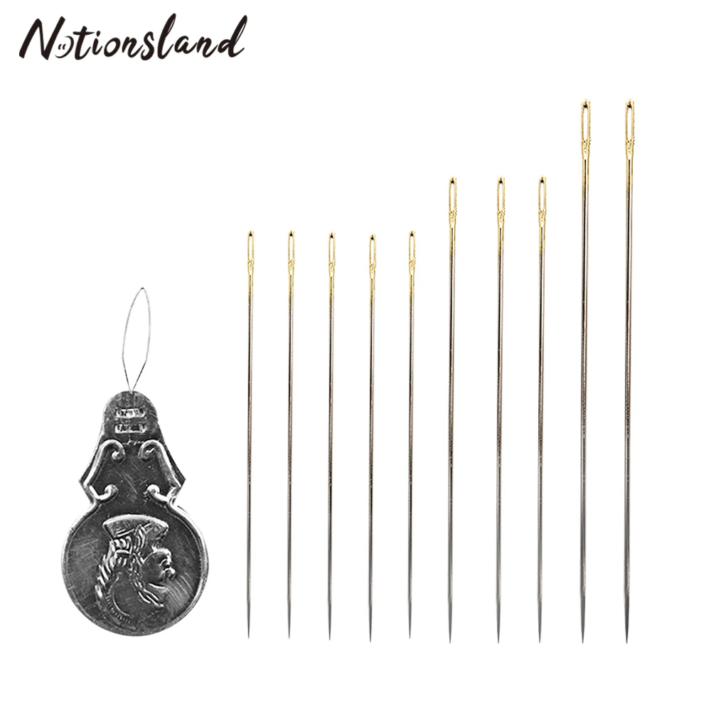 Hand Sewing Needles Large Eyes Large Eye Embroidery Needles Tools Needle Thread Sewing