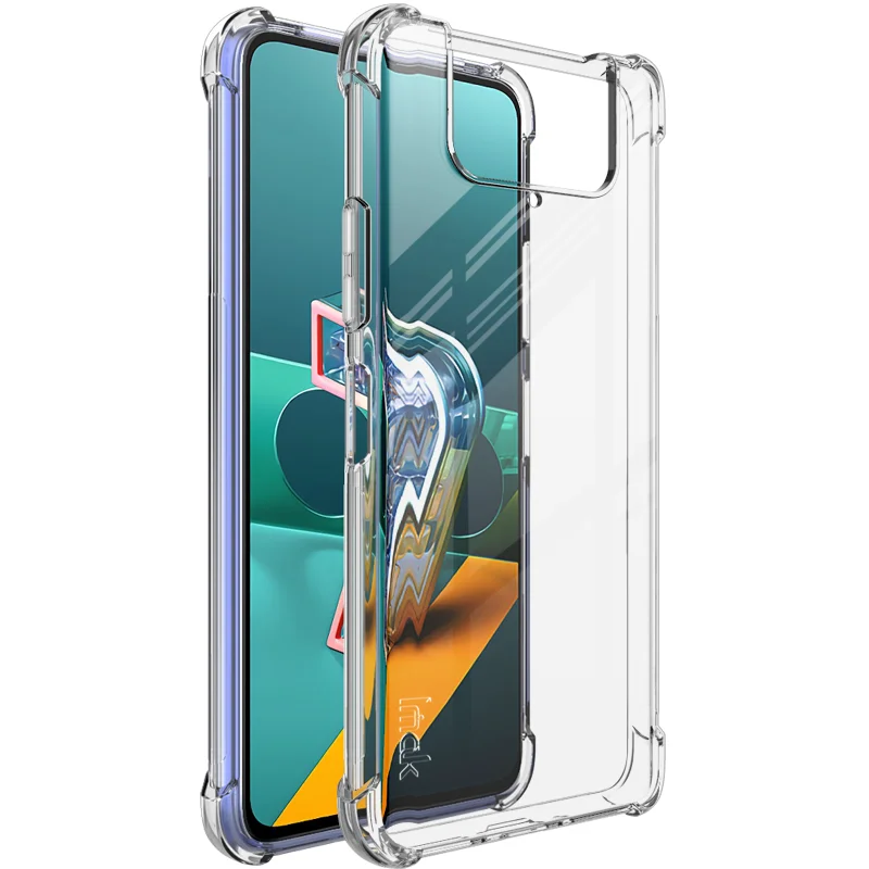 for Asus Zenfone 7 Pro ZS671KS Case IMAK Shock-Resistant Shockproof Soft TPU Back Cover ZS670KS | Мобильные телефоны и