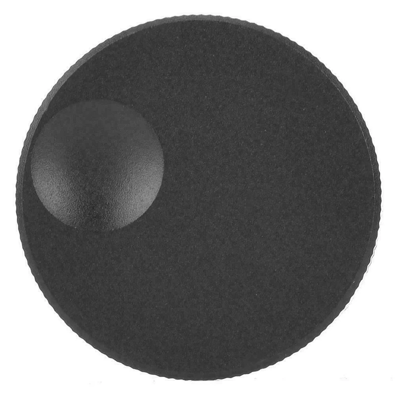 Aluminum Volume Control Knob Black Frosted Solid Potentiometer Rotary Encoder Audio Cap | Инструменты