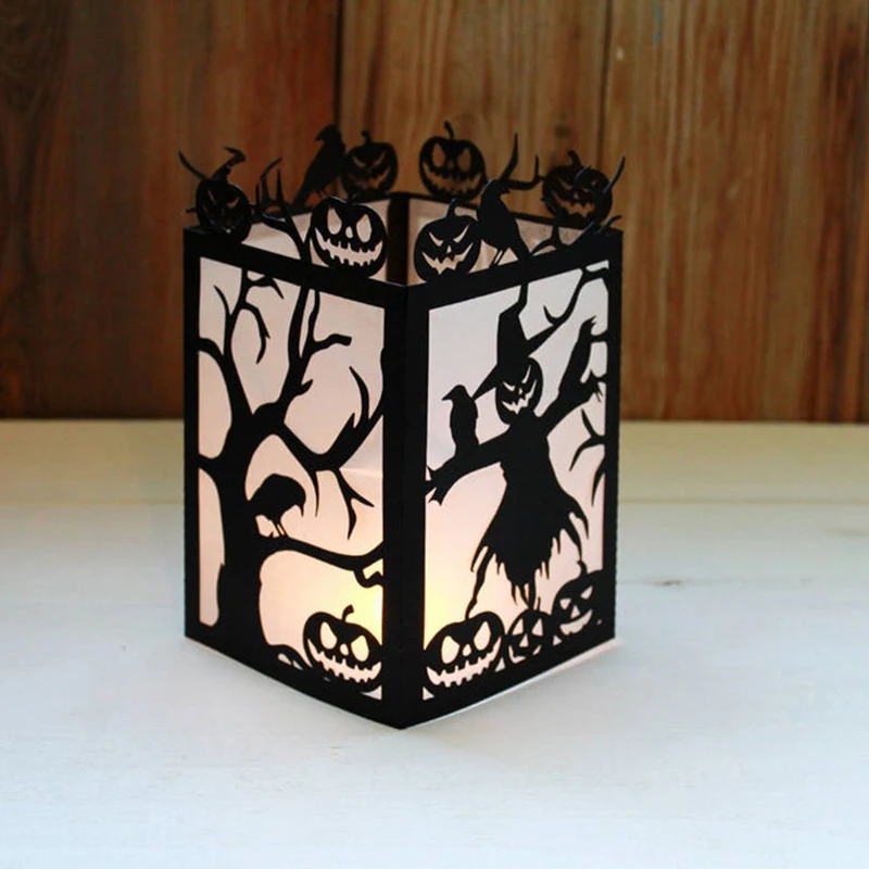 

Halloween 3D Lantern Dies Metal Cutting Dies Stencil For DIY Scrapbooking Embossing Paper Cards Decorative Crafts Die Cuts