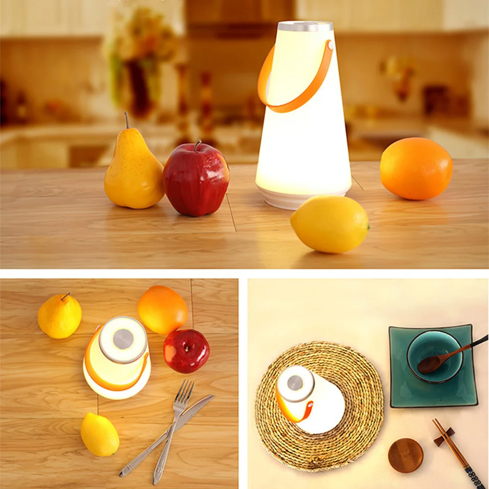 

Hand-held Touch Sensor Hanging Camping Lamp Night Light Portable LED Emergency Light USB Rechargeable Hanging Camping Light