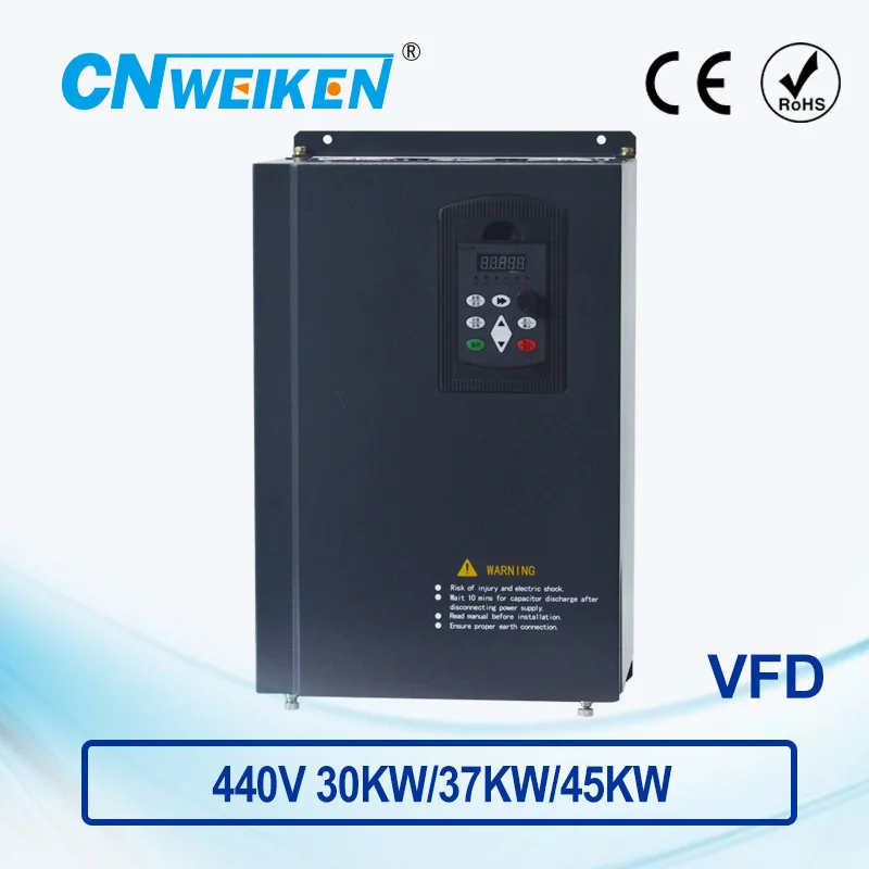 

WK600 Vector Control frequency converter 440V Three-phase variable frequency inverter for motor 30kw/37kw/45kw frequency drive