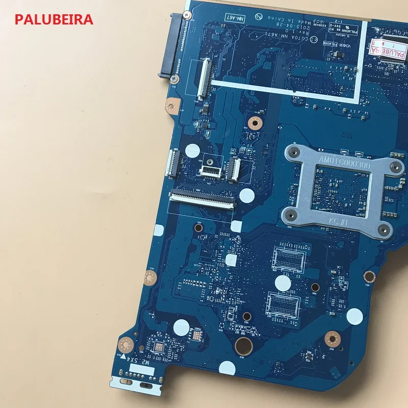 PALUBEIRA FOR Lenovo G70-35 Laptop Motherboard CG70A NM-A671 WITH A6 CPU Test work