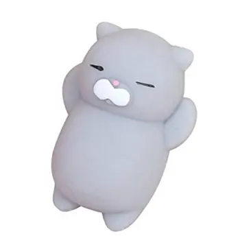 

1PC Cute Mochi Squishy Cat Toy Antistress Ball Stress-Relief Soft Mini Animal Squeeze Decompression Healing Toy Kids Funny gift