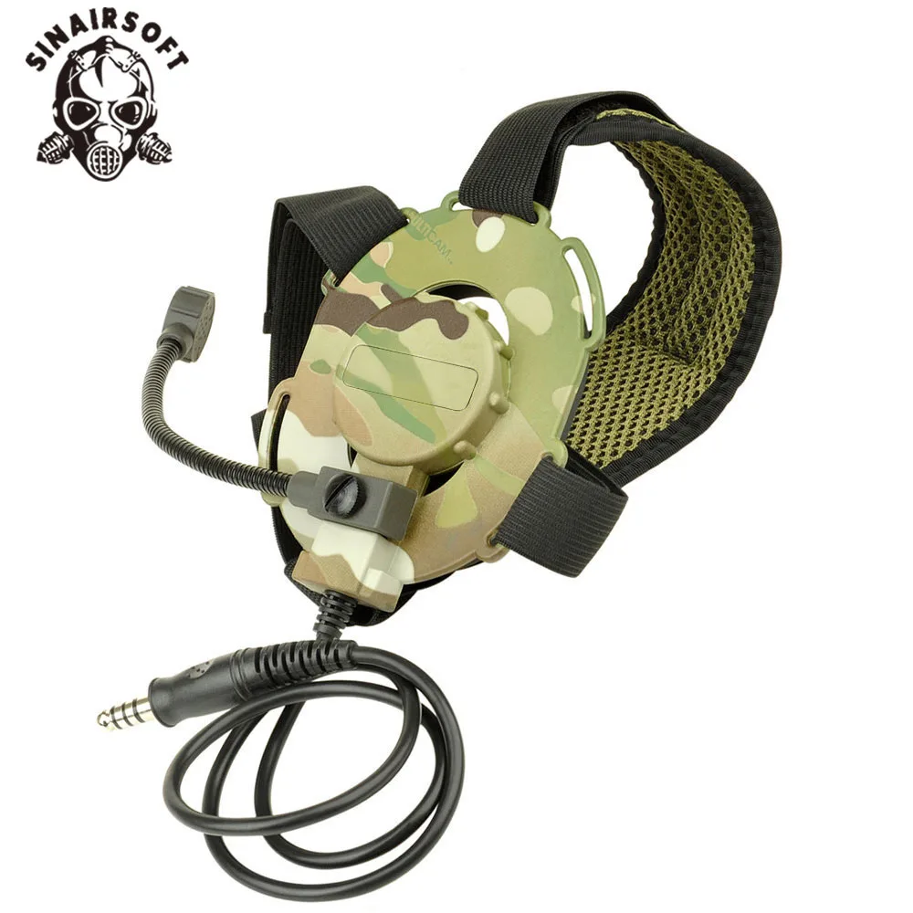 SINAIRSOFT Z-тактическая Регулируемая гарнитура Военная для страйкбола охоты снайпера Bowman Evo III Пейнтбольная тактическая гарнитура Z 029 Z029