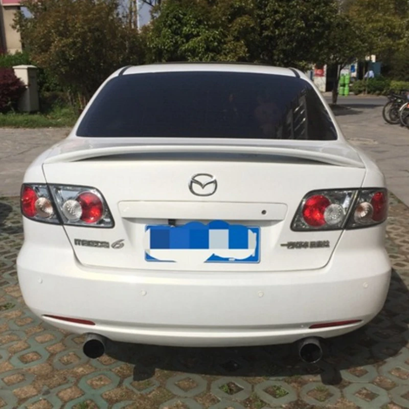 

Car Styling ABS Plastic Unpainted Rear Boot Trunk Wing Spoiler For Mazda 6 Spoiler 2006 2007 2008 2009 2010 2011 2012 2013 2014