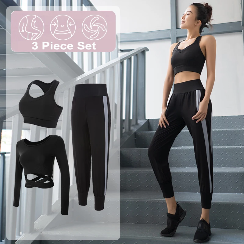 3 Piece Set Gym Clothing  (5)