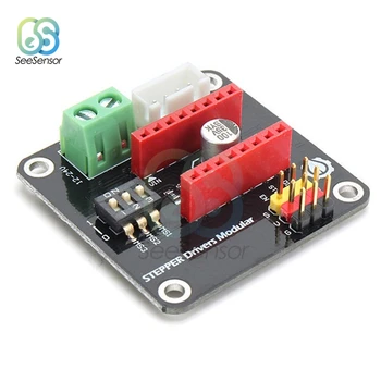 

DC 12-30V 42 Stepper Motor Driver Expansion Board DRV8825 A4988 3D Printer Control Shield Module For Arduino UNO R3 Ramps1.4 DIY