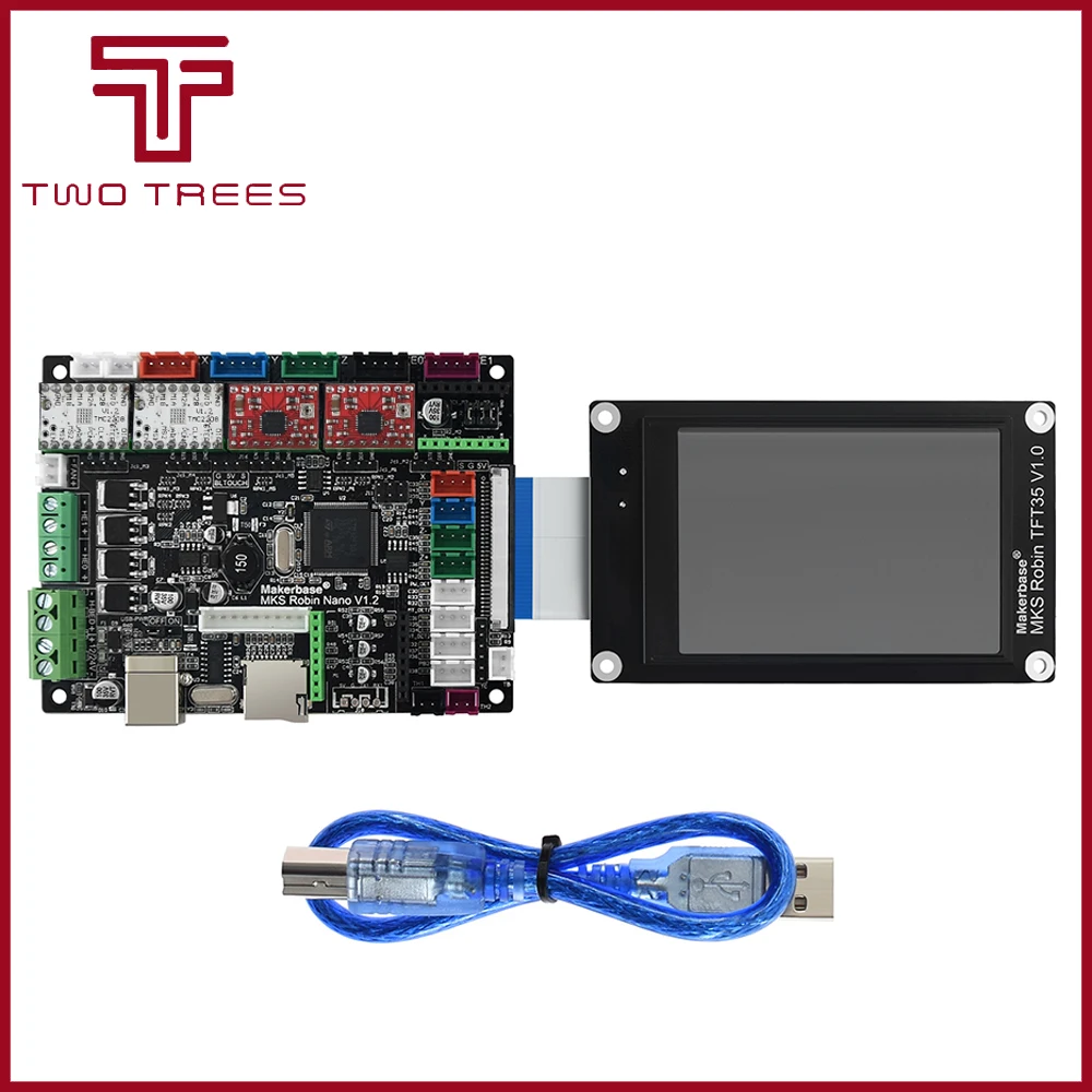 Плата для 3D принтера STM32 MKS Robin Nano board V1.2 аппаратное обеспечение с открытым