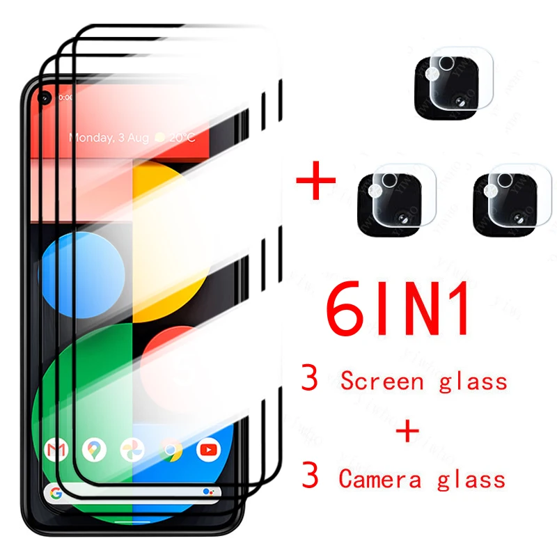 Vetro A Copertura Totale Per Google Pixel 5 Pellicola Protettiva Per Pixel 4A 5G 5 Pellicola Protettiva Per Telefono In Vetro Temperato Per Pixel 5 4A