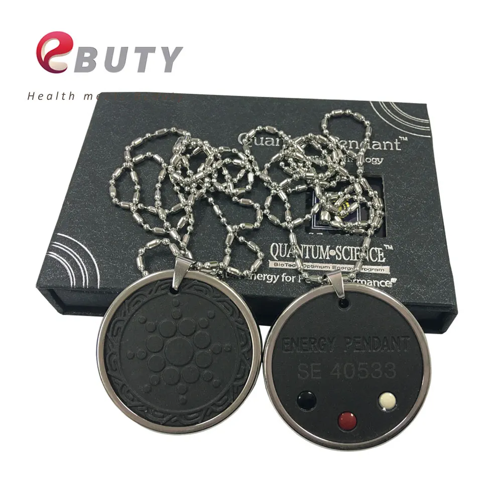 EBUTY черная лава подвеска квантовая энергия здоровье пихта целебные модные