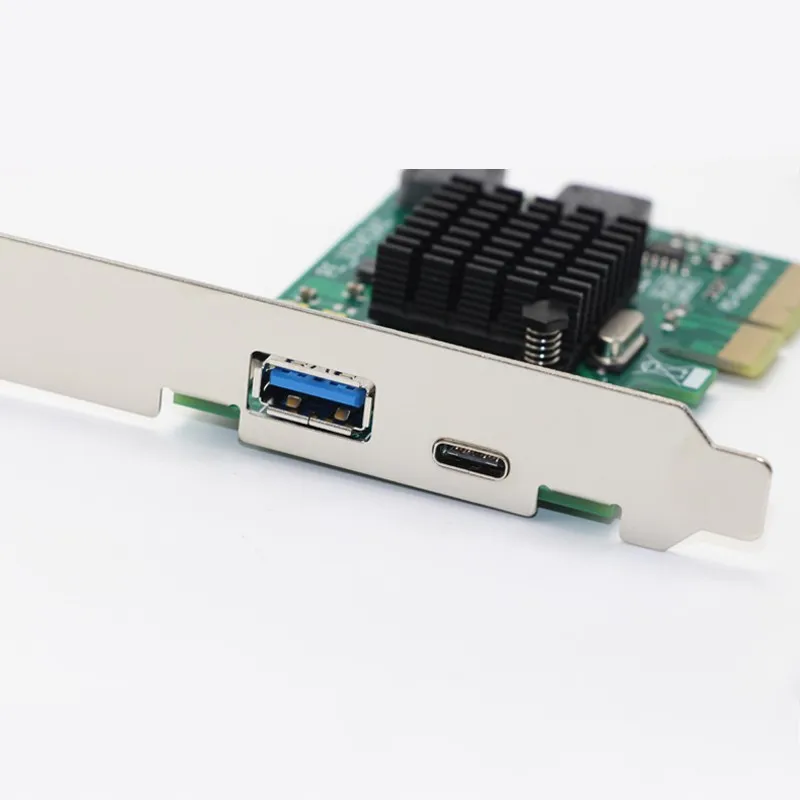 USB 3,1 Тип C PCIe Плата расширения PCI-e к type C и тип A 3,0 usb-адаптер 3,1 Gen 3 PCI Express контроллер концентратор для рабочего стола