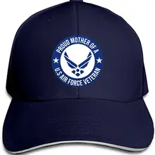 Proud Mother of A US Air Force Veteran унисекс бейсбольная Кепка Классическая Регулируемая на липучке