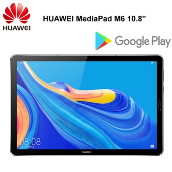 Картинка Оригинальный HUAWEI MediaPad M6 10,8 дюймов Kirin 980 Восьмиядерный Android 9,0 планшет тип-c 7500 мАч 2560x1600 отпечатков пальцев ips экран