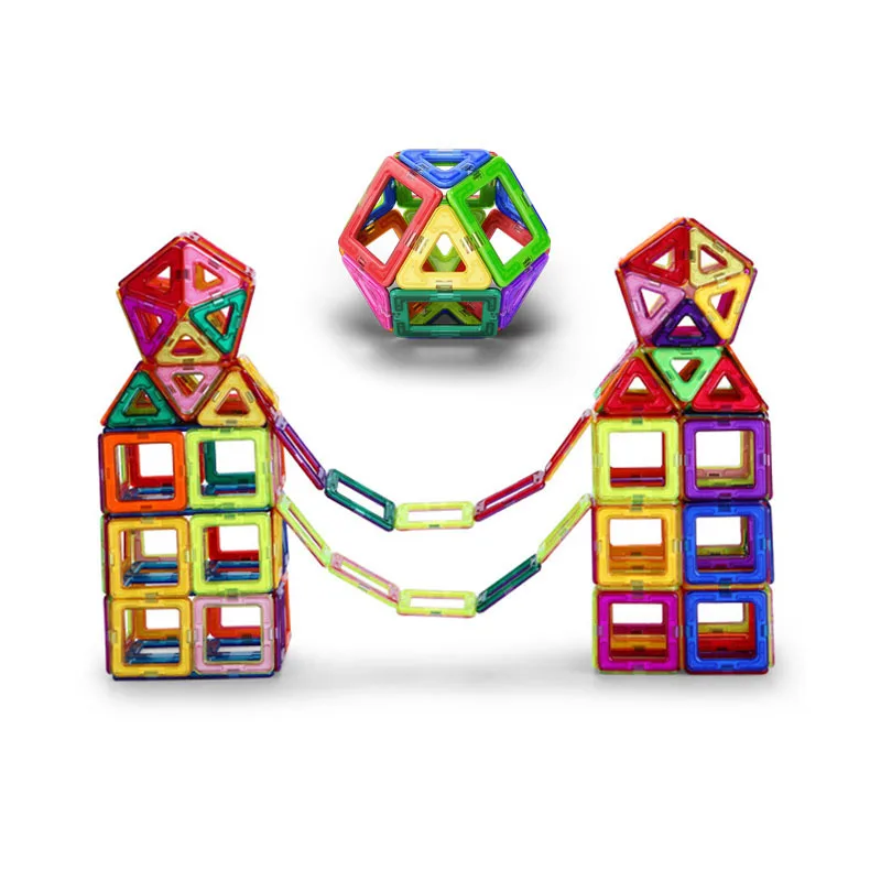 

Magnetic Building Blocks CHILDREN'S Toy Magnet Boys And Girls Educational Assembled Flexible Pulling