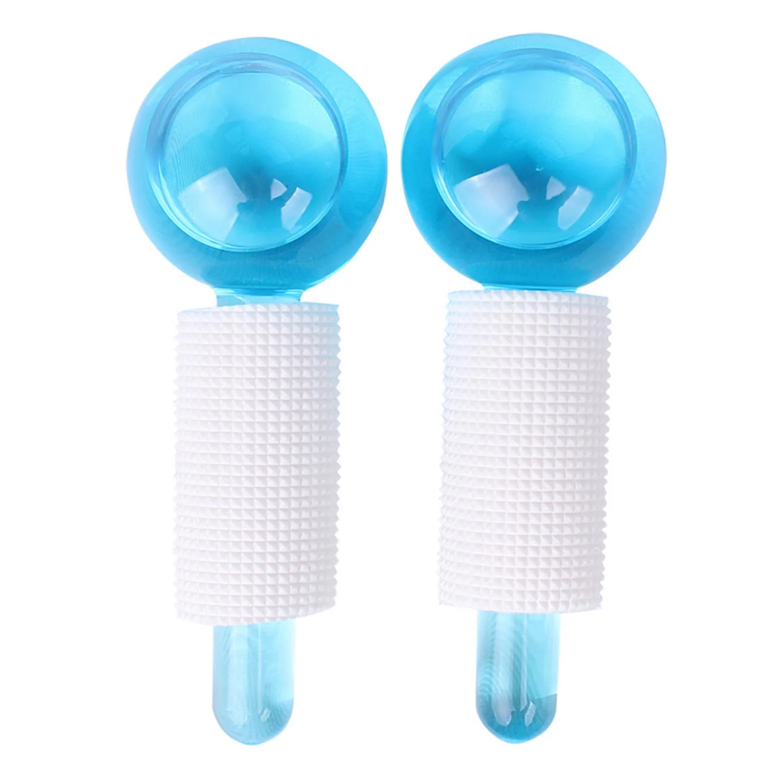 New Ice Roller Globes Facial Roller Cold Skin Massagers Crystal Glass