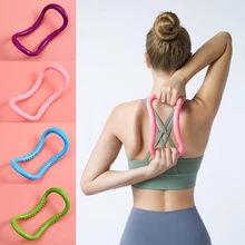 

Yoga ring open shoulder artifact yoga ring open back beauty back Pilates ring yoga equipment beauty shoulder fitness magic ring