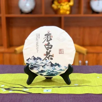 

5A Fuding Shoumei White Tea 2009 Taidingshan Old White Tea Gongmei Tea Cake Pure Natural Healthy Slimming Tea 350g